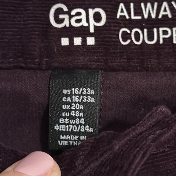 Thin skinny corduroys by gap - Picture 3 of 4